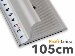 105cm - Sicherheitslineal - Aluminiumlineal