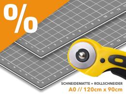 Schneidematte A0 + Rollschneider