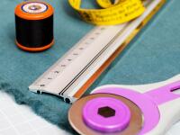 50cm Lineal aus Aluminium