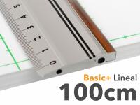 100cm Lineal aus Aluminium