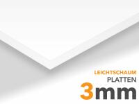 3mm Leichtschaumplatte