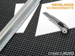 schwarze Modellbau Schneidematte